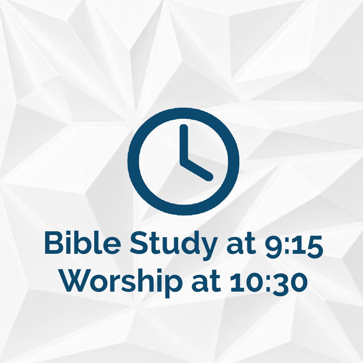 Journey Kids Bible Study begins at 9:15 a.m. followed by worship at 10:30 a.m. at Clemmons First Baptist Church.