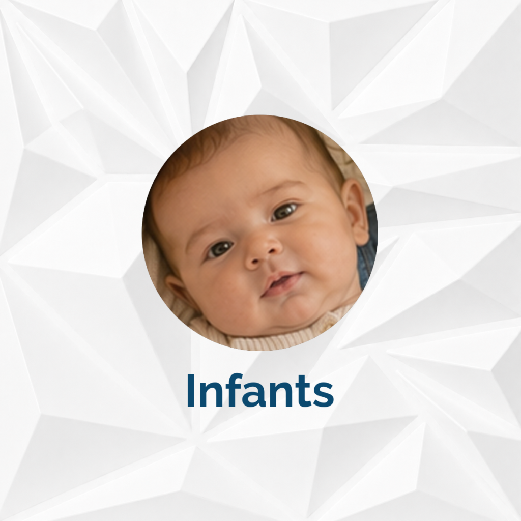 Infant care program at Clemmons First Baptist Preschool
